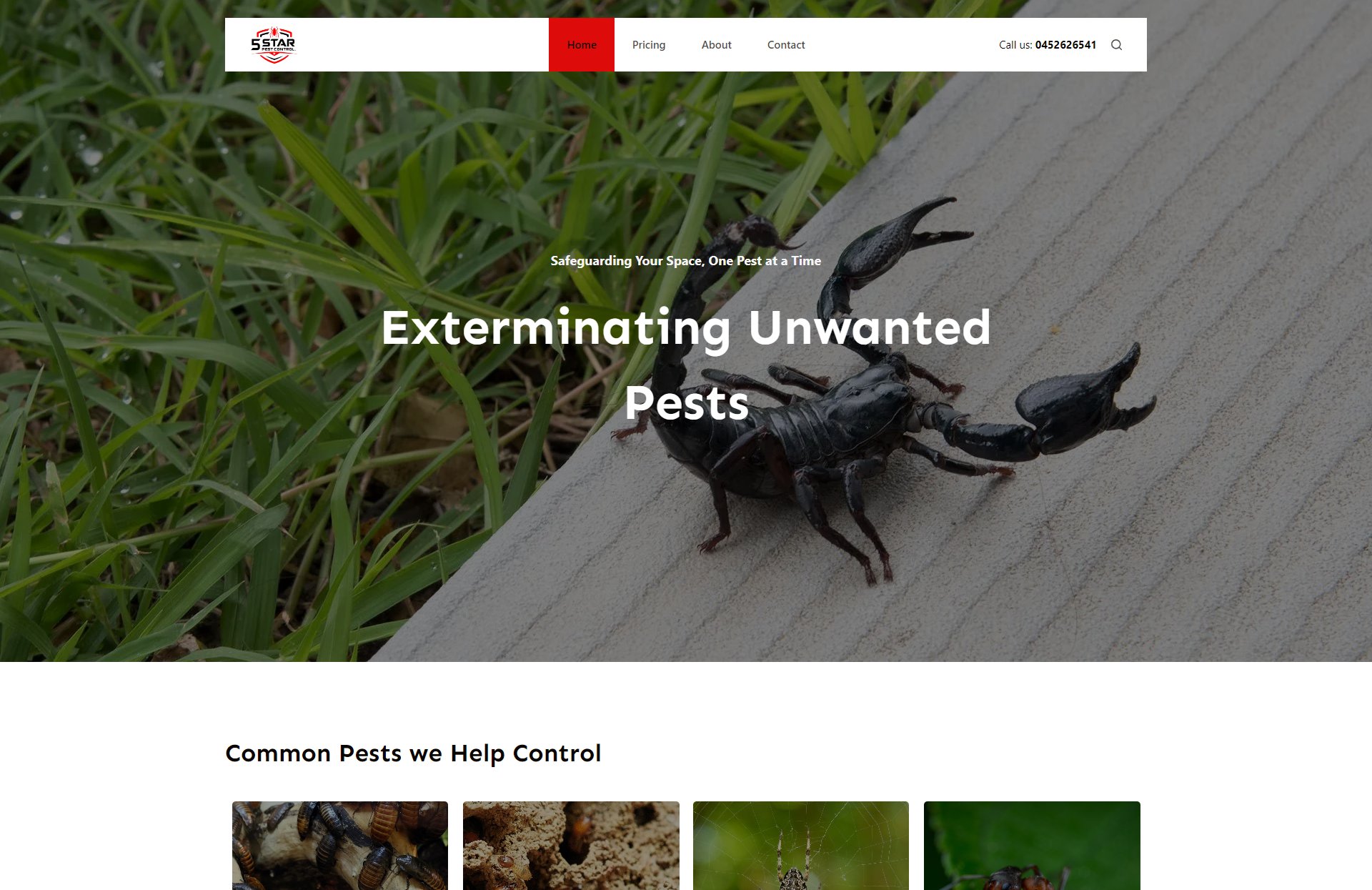 5 Star Pest Control screenshot