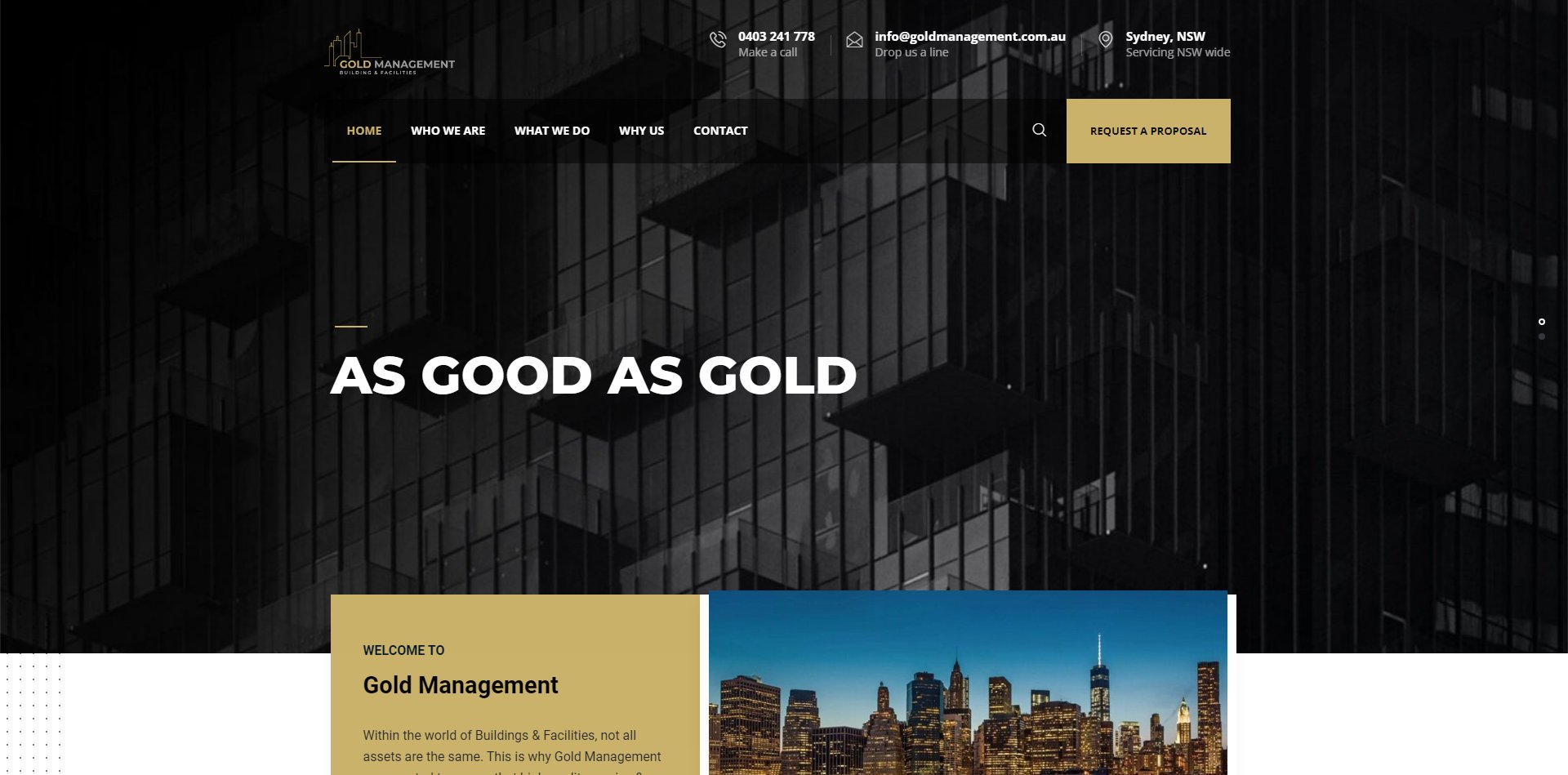 Gold Management screenshot