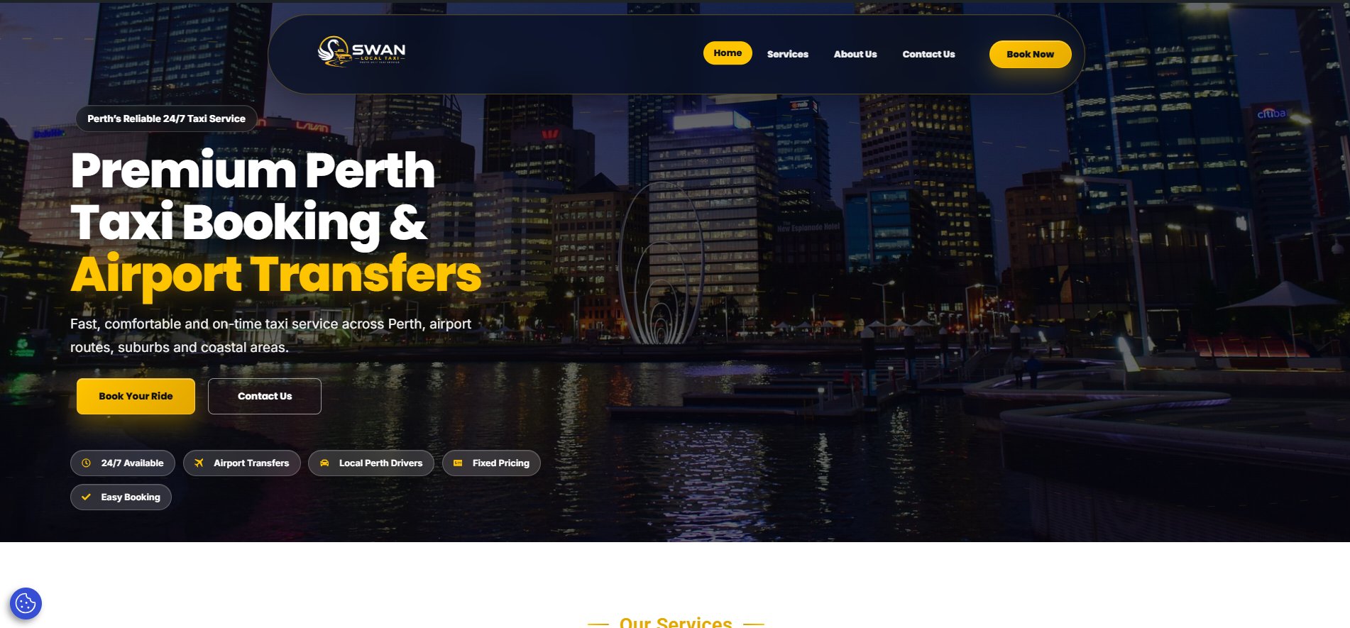 Swan Local Taxi screenshot
